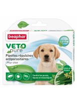 Beaphar Bio Sopt On Puppy - репелентни, антипаразитни капки за малки кученца - 3 пипети от 1 мл.