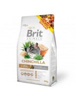 Brit Animals CHINCHILA Complete - Супер премиум клас цялостна храна за чинчили с допълнително добавен витамини, юка шидигера и ленено семе - 0.300 кг.