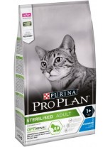 Pro Plan Sterialised Rabit & Rise - суха гранулирана, храна за възрастни кастрирани котки и котки склонни към напълняване със заек и ориз - 0.4 кг.