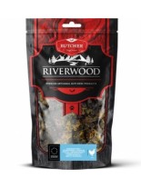 Riverwood Chicken hearts - Неустоимо лакомство за кучета - изсушени пилешки сърца - 150 гр.