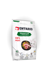 ONTARIO CAT Adult Sensitive Duck & Lamb - Супер Премиум, пълноценна храна за възрастни котки, с чувствително храносмилане с патешко и агнешко месо - 6.5 кг.