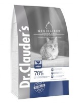 Dr. Clauder's - Super Premium Cat Senior/Light Sterilized – Супер премиум суха храна за възрастни, кастрирани или котки с наднормено тегло над 1 година с пиле и риба - 0.400 кг.