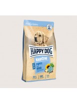 Happy Dog Natur Croq Puppy - пълноценна храна за подрастващи кучета от всички породи от 1 до 7 месеца с пилешко, свинско и телешко месо -  4 кг.