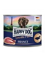 HAPPY DOG - Ente Pur France - Консерва 100% патешко месо - без соя, растителни добавки, оцветители или консерванти - 2745 - 0.200 кг.