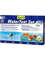 Tetra WaterTest Set - Комплект за тестване на вода за надеждно и точно определяне на пет решаващи стойности на водата - pH, GH, KH, NO2 и CO23