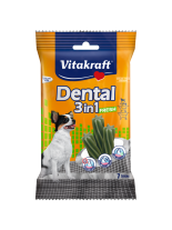 Vitakraft Dental 3in1 Fresh ExtraSmall - дентални солети за кучета под 10 кг. с три активни съставки - 7 бр. - 70 гр.