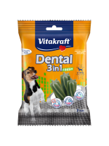 Vitakraft Dental 3in1 Fresh Small - дентални солети за кучета от 5 до 10 кг. с три активни съставки - 7 бр. - 120 гр.