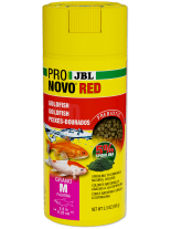 JBL PRONOVO RED GRANO M - Специално разработена храна на гранули за златни рибки с дължина 8 - 20 см. със спиролина - 250 мл. - 93 гр.