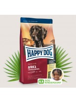 HAPPY DOG Sensible Nutrition Africa - суха храна за чувствителни и алергични кучета Сюприйм Африка с месо от щраус и картофи - 1 кг.