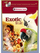 Versele Laga  Exotic Fruit - висококачествена, премиум клас суха храна за големи папагали с екзотични плодове - 0,600 кг