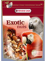 Versele Laga  Exotic Nuts - висококачествена, премиум клас суха храна за големи папагали  с ядки - 0,750 кг