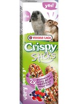 Versele Laga  Crispy Sticks very berry - крекер с горски плодове за декоративни зайчета и чинчили - 2 броя по 55 гр.