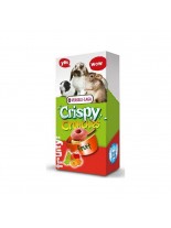 Versele Laga Crispy Crunchies Fruit - хрупкави хапки с плодове за зайци, чинчили, хамстери и други малки животни - 75 гр.