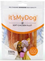 It's My Dog Chicken Soft Fillet Grain Free - Лакомство за куче от чисто месо , без зърно - с меко пилешко - 85 гр.