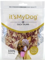 It's My Dog Duck Salami Grain Free - Лакомство за куче от чисто месо , без зърно - с патешко филе салам - 85 гр.