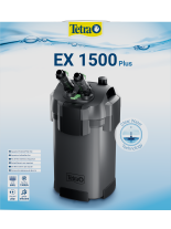 Tetra EX 1500 plus complete external filter set - Оборудван външен филтър за аквариум - с капацитет 1900 л/час. За аквариуми от 400 до 600 л.