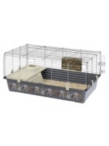 Ferplast -CAGE RABBIT 100 - клетка за зайци  и други гризачи  с размери - 95х57х46 см