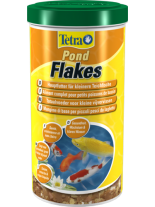 Tetra Pond Flakes - балансирана храна - люспи за езерни риби - 1000 мл.