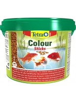 Tetra Pond Colour Sticks - Плаваща пълноценна храна за по-ярко оцветени езерни риби - 10000 мл.