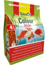 Tetra Pond Colour Sticks - Плаваща пълноценна храна за по-ярко оцветени езерни риби - 4000 мл.