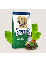 HAPPY DOG F & W Adult Maxi - суха храна за пораснали кучета над 12 месеца от едрите породи (над 26 кг.) с пилешко, агнешко, говеждо, новозеландски миди, билки, омега-3 и омега-6. - 60761 - 14 кг.