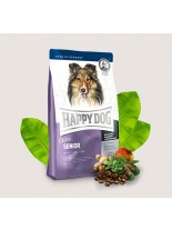 HAPPY DOG  F & W Adult Senior Mini - суха храна за кучета от мини породи над 7 годишна възраст - с новозеландски миди, агнешко и пилешко, морска риба и сьомга - 4 кг.