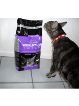 World's Best Cat Litter Multiple cat 3.18 kg - котешка постелка с аромат на лавандула, биоразградима