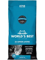 World's Best Cat Litter™ - биоразградима постелка за котешка тоалетна с аромат на лотосов цвят - 12.7 кг.