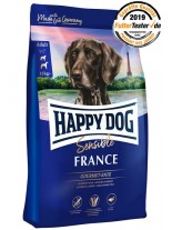 Happy Dog Sensible France - суха храна за чувствителни кучета над 1 година от средни и едри породи с патешко месо и безглутенов картоф - 4 кг.