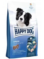 Happy Dog Fit & Vital Junior - пълноценна храна за подрастващи кученца от 6 до 18 месеца с пилешко месо и ориз - 10 кг.