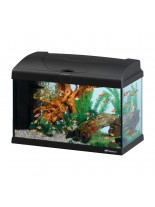 Ferplast Aquarium Capri 50 LED - аквариум с пълно оборудване и LED осветление - 52 x 27 x h 36 см - 50 л. - черен