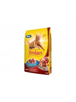 Friskies Cat Meet, Liver and Vegetables  суха храна за котка над 1 година с месо, черен дроб и зеленчуци - 10 кг.