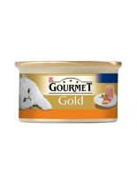 Gourmet Gold - консерва за котки над 1 година - мус пуйка - 85 гр.