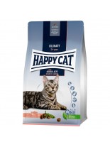 HAPPY CAT Adult Ѕupreme – Adult Atlantik-Lachs (Salmon) - суха храна за котка над 1 година с атлантическа сьомга, пилешко, заешко и яабълки -70552 - 0.300 кг.