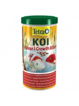 Tetra Pond Koi Colour&Growth Sticks - Премиум, пълноценна плуваща храна за КОИ - пръчици за наситени цветове - 1 л.