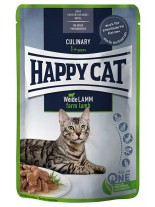 Happy Cat MIS Culinary Pasture-raised Lamb - Неустоим пауч за кастрирани котки над 1 година с агнешко месо в сос - 85 гр.