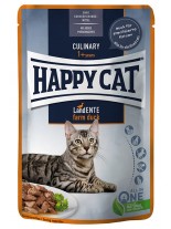 Happy Cat MIS Culinary Farm Duck - Неустоим пауч за котки над 1 година с патешко месо в сос - 85 гр.