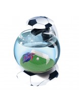 Tetra - Aquarium Cascade Globe Football - Aквариум сфера, с осветление и фонтанен филтър за Бети и  други малки рибки - 6.8 л.