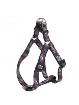 Ferplast - ARLECCHINO P SMALL HARNESS - нагръдник - розов, син, сив - A=B 36 - 54 см., 15 мм.