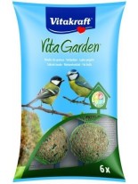 Vitakraft® VITA GARDEN - Хранителни топки - неустоимо лакомство за диви птици - 6 бр. - 540 гр.