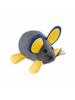 Ferplast -  PA 5007 CLOTH MOUSE W/SPRING - играчка плюшена - вибрираща мишка