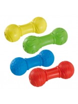 Ferplast -PA 5544 RUBBER BONE - гумена - играчка за куче гирички с размер Ø4x 10,5 см