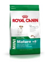 Royal Canin Mini Mature +8 - суха гранулирана храна за кучета над 8 години от дребните породи  - 2 кг.