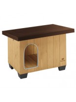 Ferplast Baita 60 Wooden kennel - дървена къща за куче - 73,5 x 59 x h 52,5 см