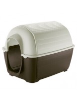 Ferplast Plastic kennel Kenny Mini - пластмасова къща за куче  - 40 x 66 x h 40 см