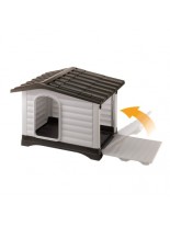 Ferplast Plastic kennel with patented opening system Dogvilla 70 - пластмасова къща за куче -  73 x 59 x h 53 см