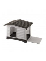 Ferplast Plastic kennel with patented opening system Dogvilla 110 - пластмасова къща за куче - 110 х 84 х 79 см.