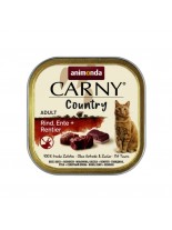 Carny Country Adult Cat - Здравословна и балансирана храна със 100% прясно месо за котки от 1 до 6 години - говеждо + патица + елен - 100 гр.