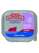 INTEGRA Protect Diabetes - специална диета за котки с диабет с телешко - 100 гр.