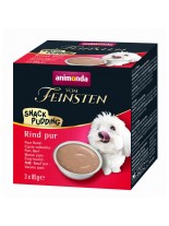 Vom Feinsten Snack Puding Rind - dog – Неустоим пудинг с говеждо месо за кучета - 3х85 гр.